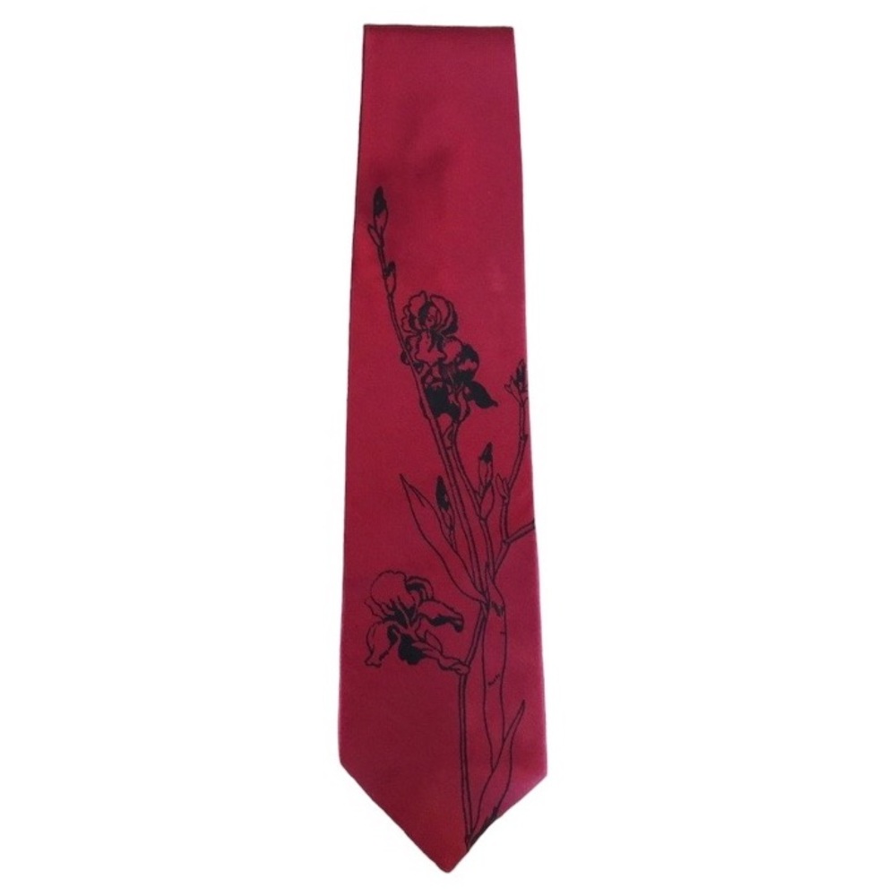 Brand New Cyberoptix Tie Lab Silk Tie Iris